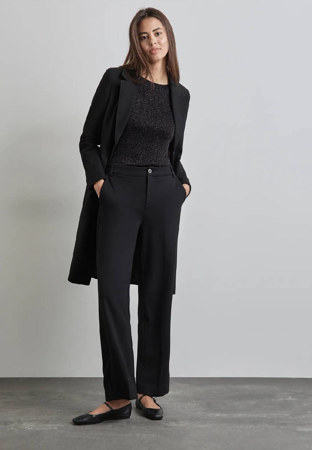 Street One Glitzerndes Langarmshirt