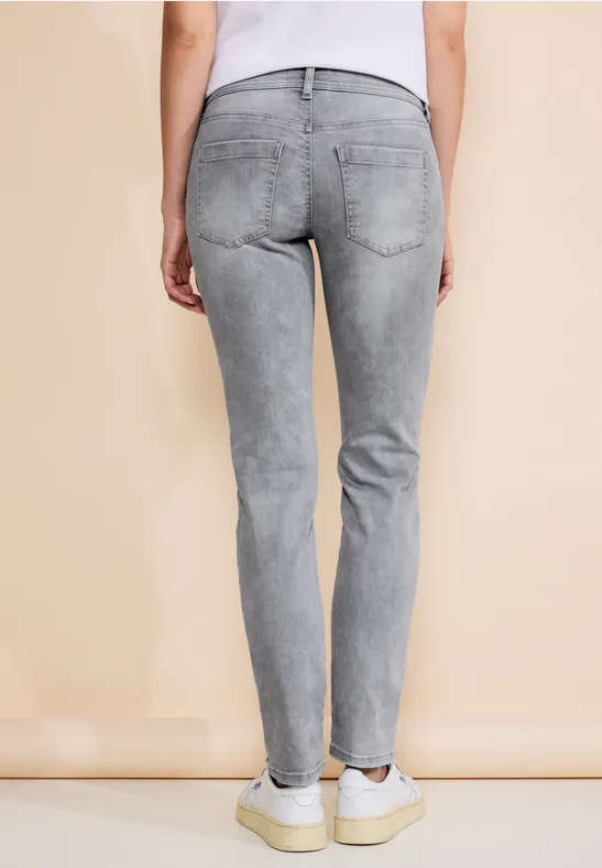 Street One Graue Casual Fit Jeans - Style CRISSI
