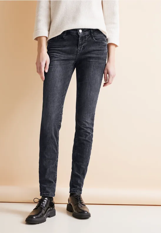 Street One Graue Casual Fit Jeans - Style CRISSI