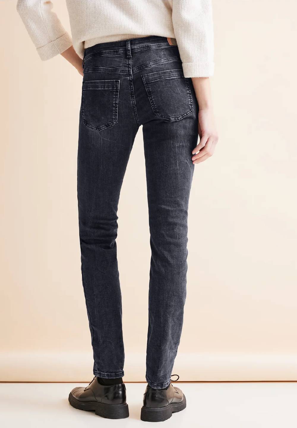Street One Graue Casual Fit Jeans - Style CRISSI