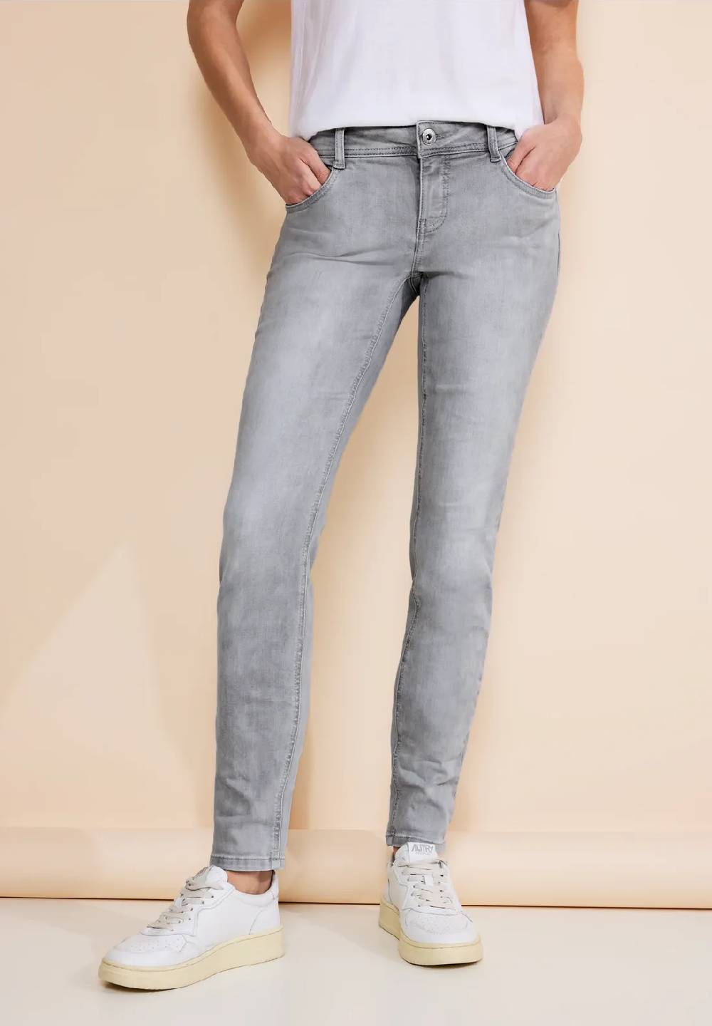 Street One Graue Casual Fit Jeans - Style CRISSI