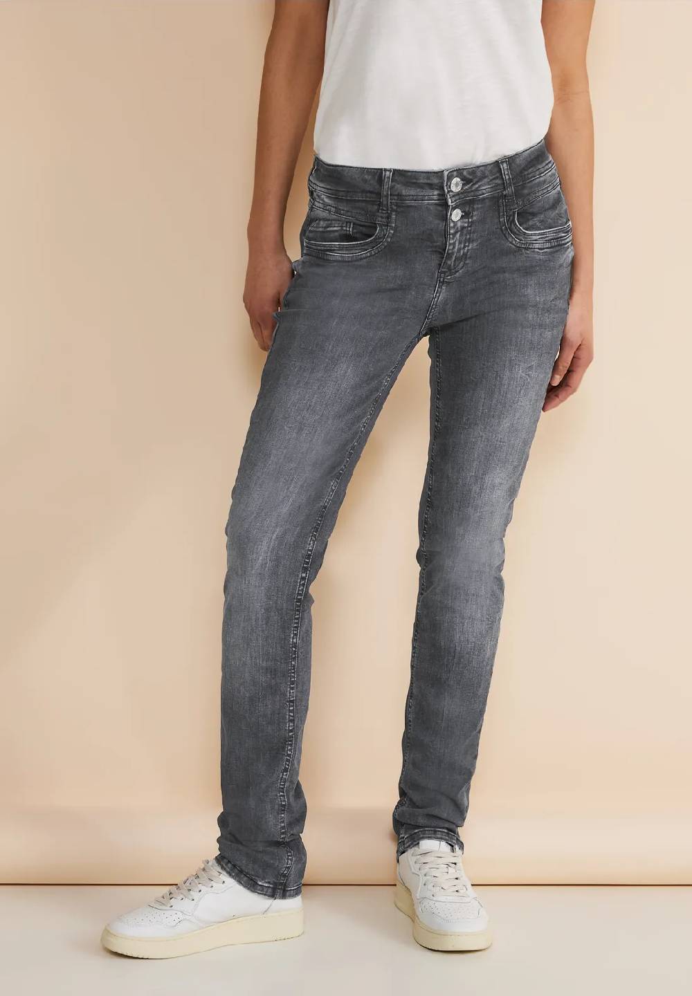 Street One Graue Casual Fit Jeans - Style IOWA