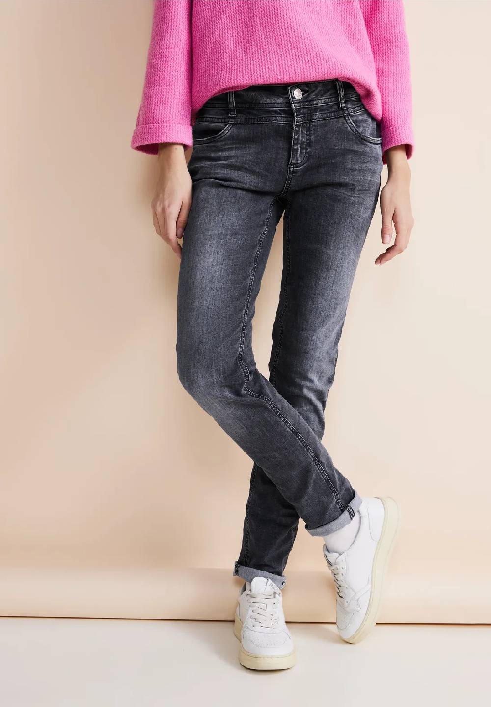 Street One Graue Casual Fit Jeans - Style JANE