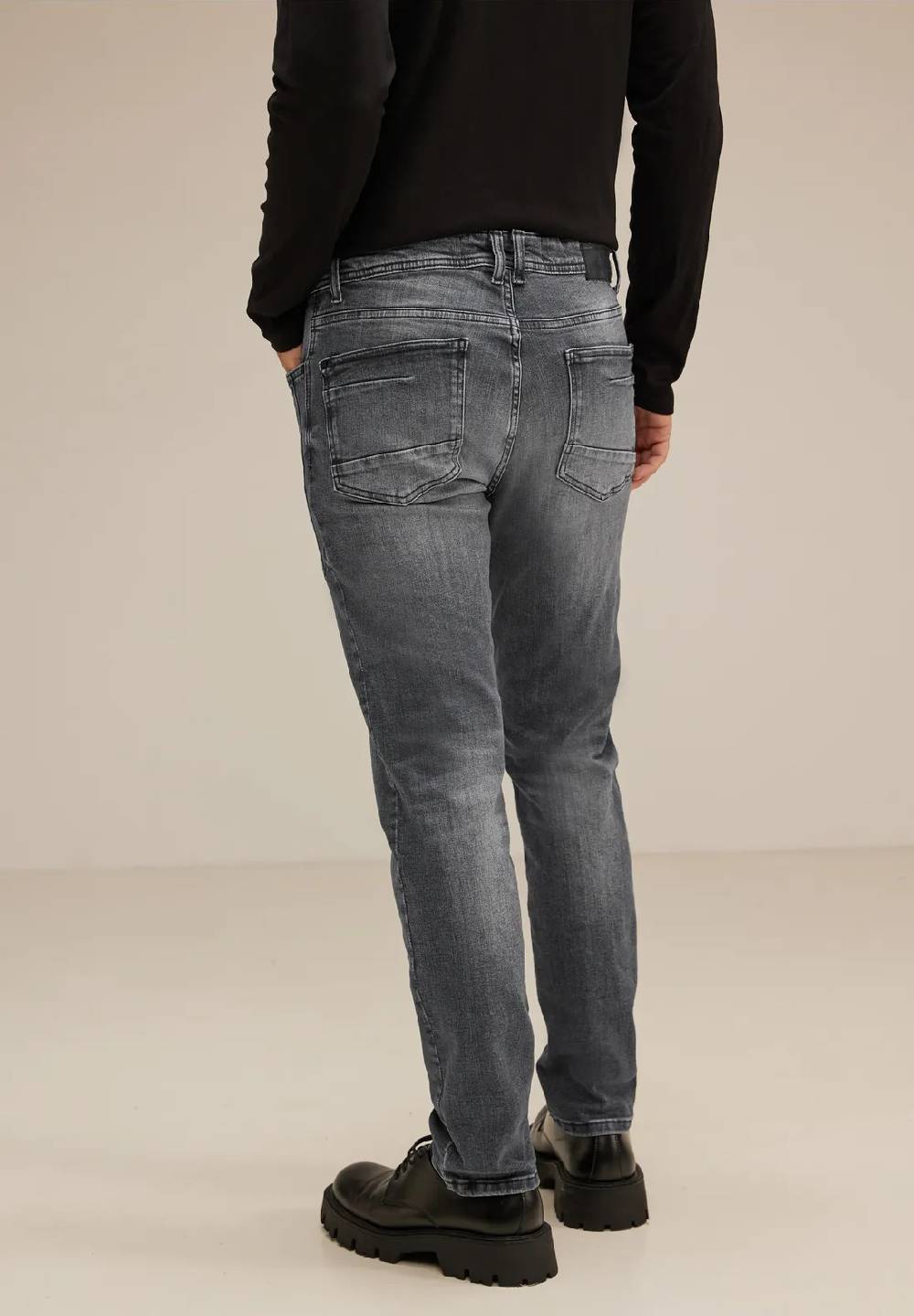 Street One Graue Regular Fit Jeans - Style PLAYER