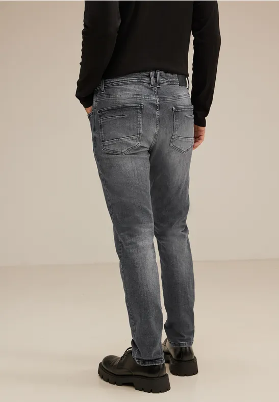 Street One Graue Regular Fit Jeans - Style PLAYER