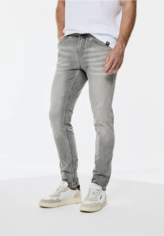Street One Graue Slim Fit Jeans - Style RACER