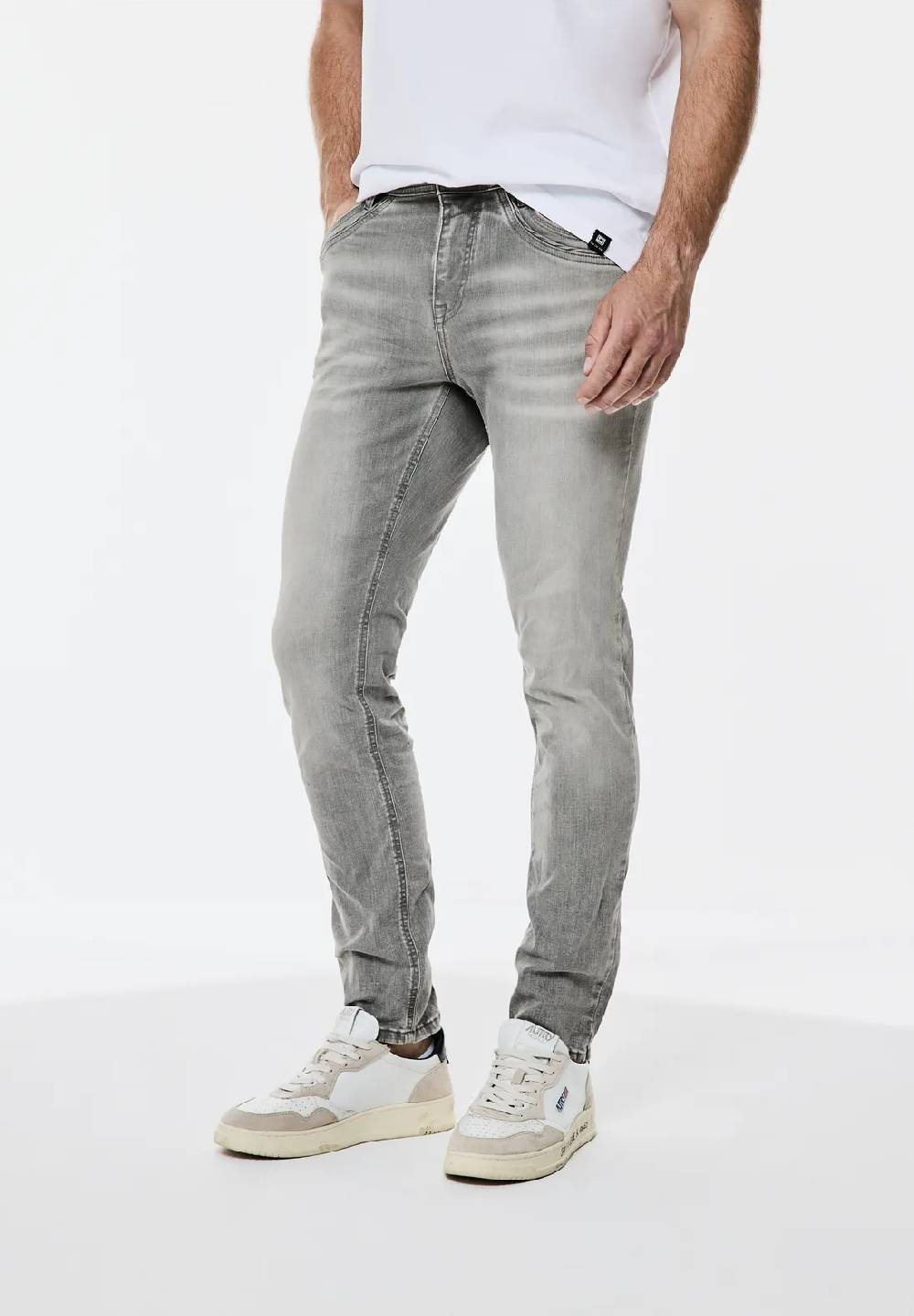 Street One Graue Slim Fit Jeans - Style RACER