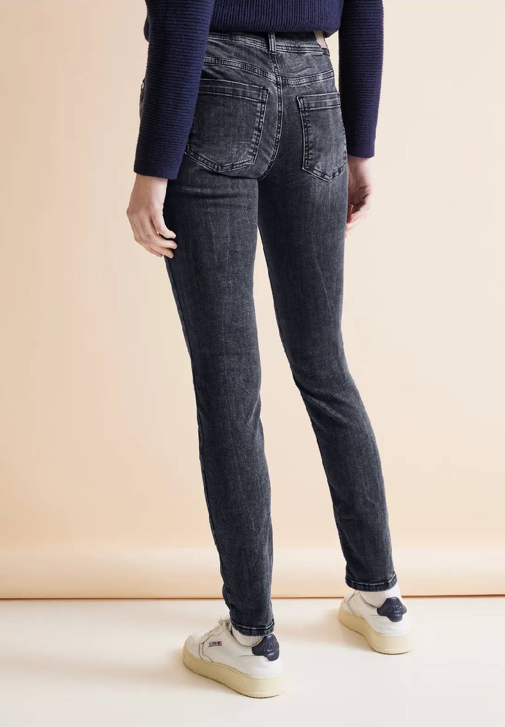 Street One Graue Slim Fit Jeans - Style YORK