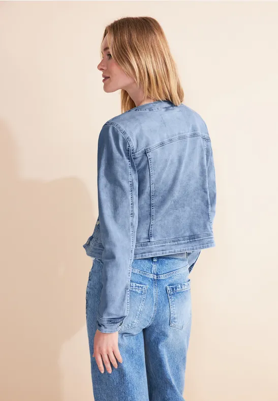 Street One Hellblaue Jeansjacke - Style ROXANA