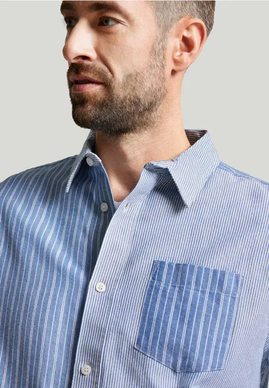 Street One Hemd Im Streifenmix