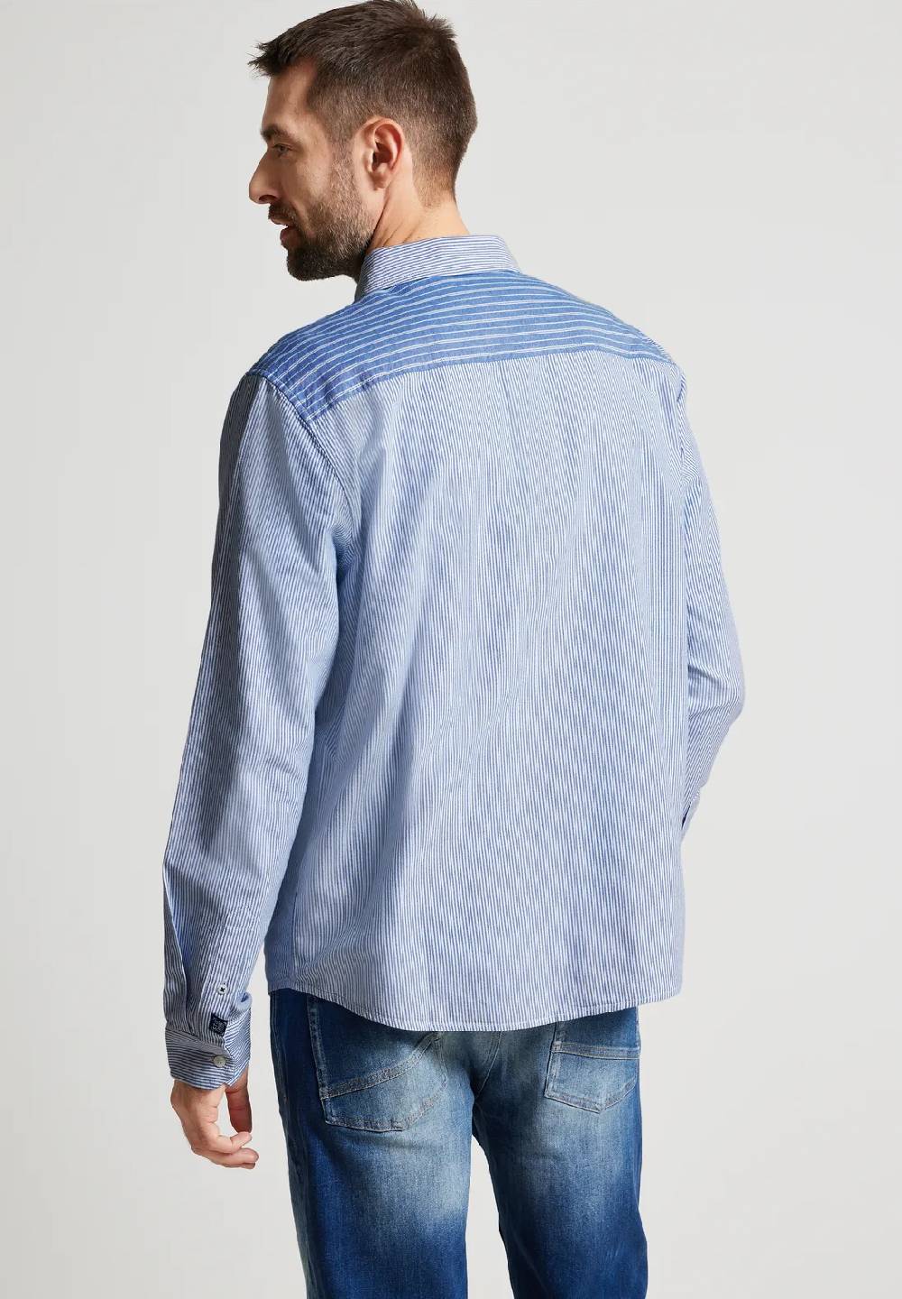 Street One Hemd Im Streifenmix