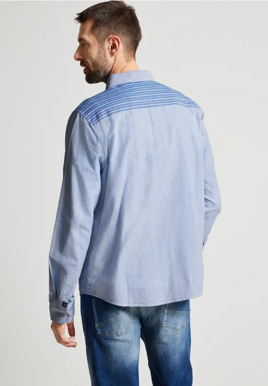 Street One Hemd Im Streifenmix