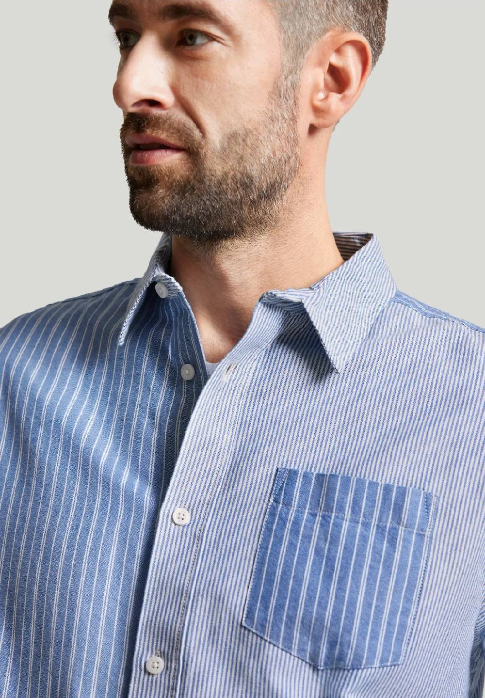 Street One Hemd im Streifenmix