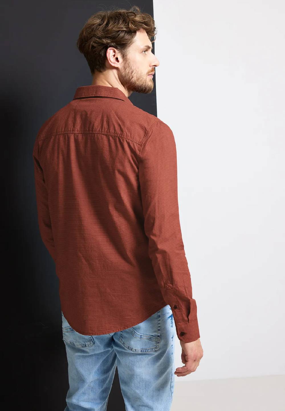 Street One Hemd In Einem Strukturlook