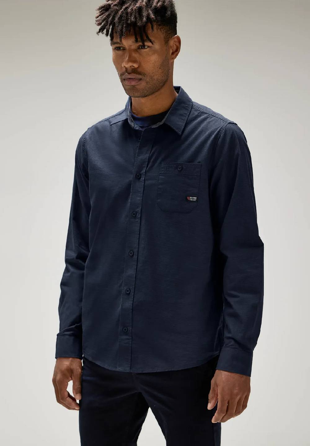 Street One Hemd in einem Strukturlook