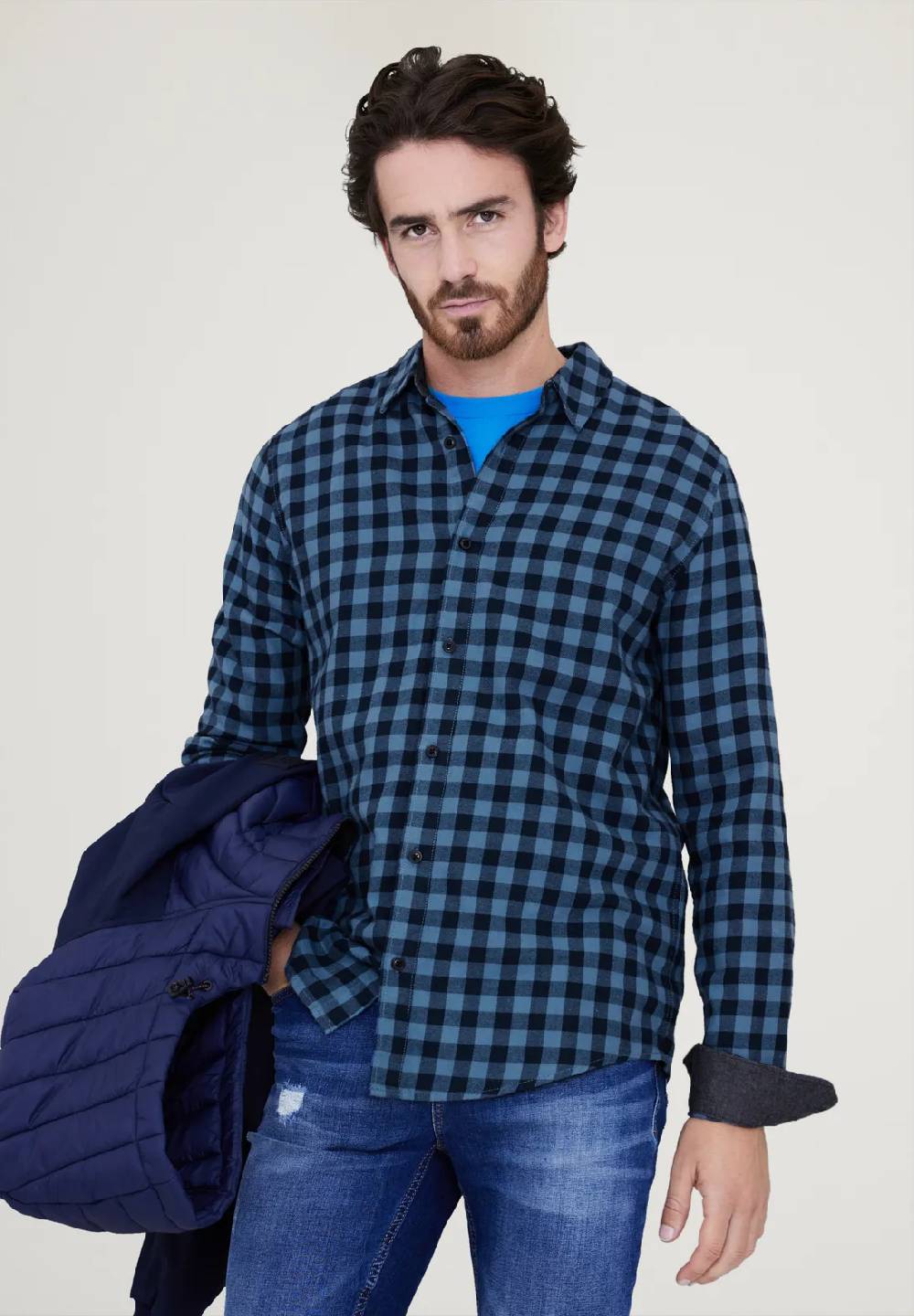 Street One Hemd mit Karomuster