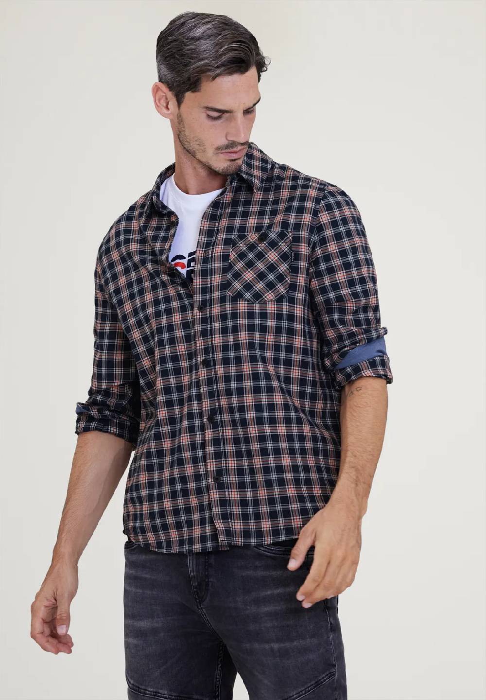 Street One Hemd Mit Karomuster