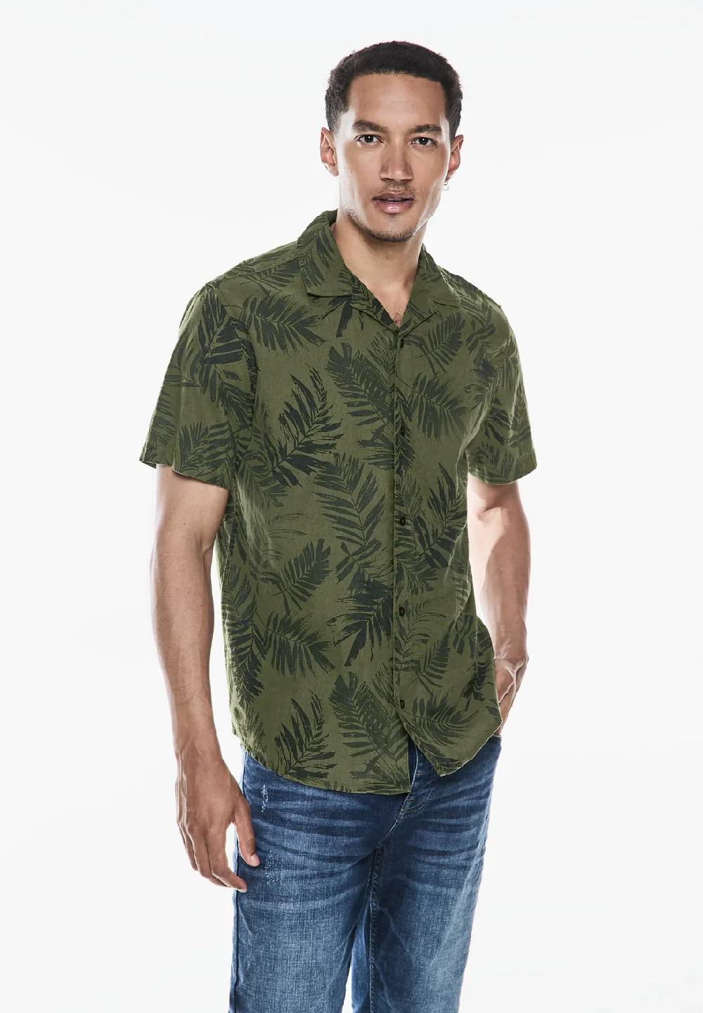 Street One Hemd mit Resort Print