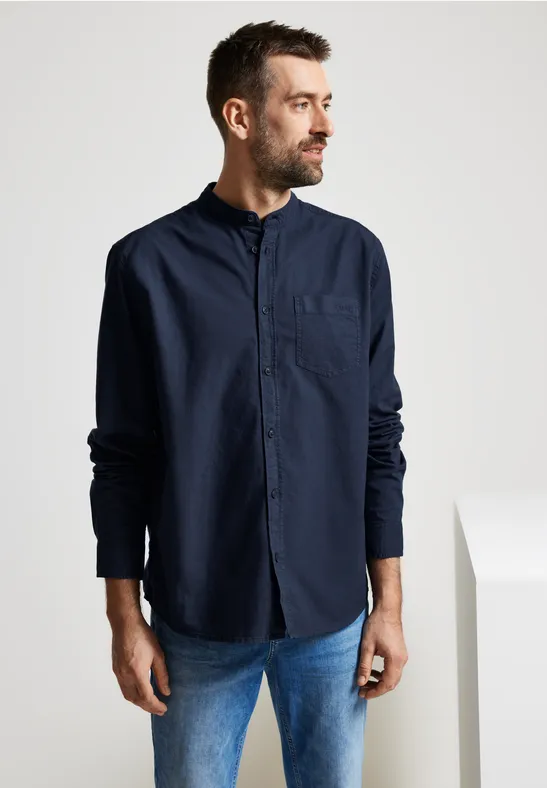 Street One Hemd Mit Stehkragen