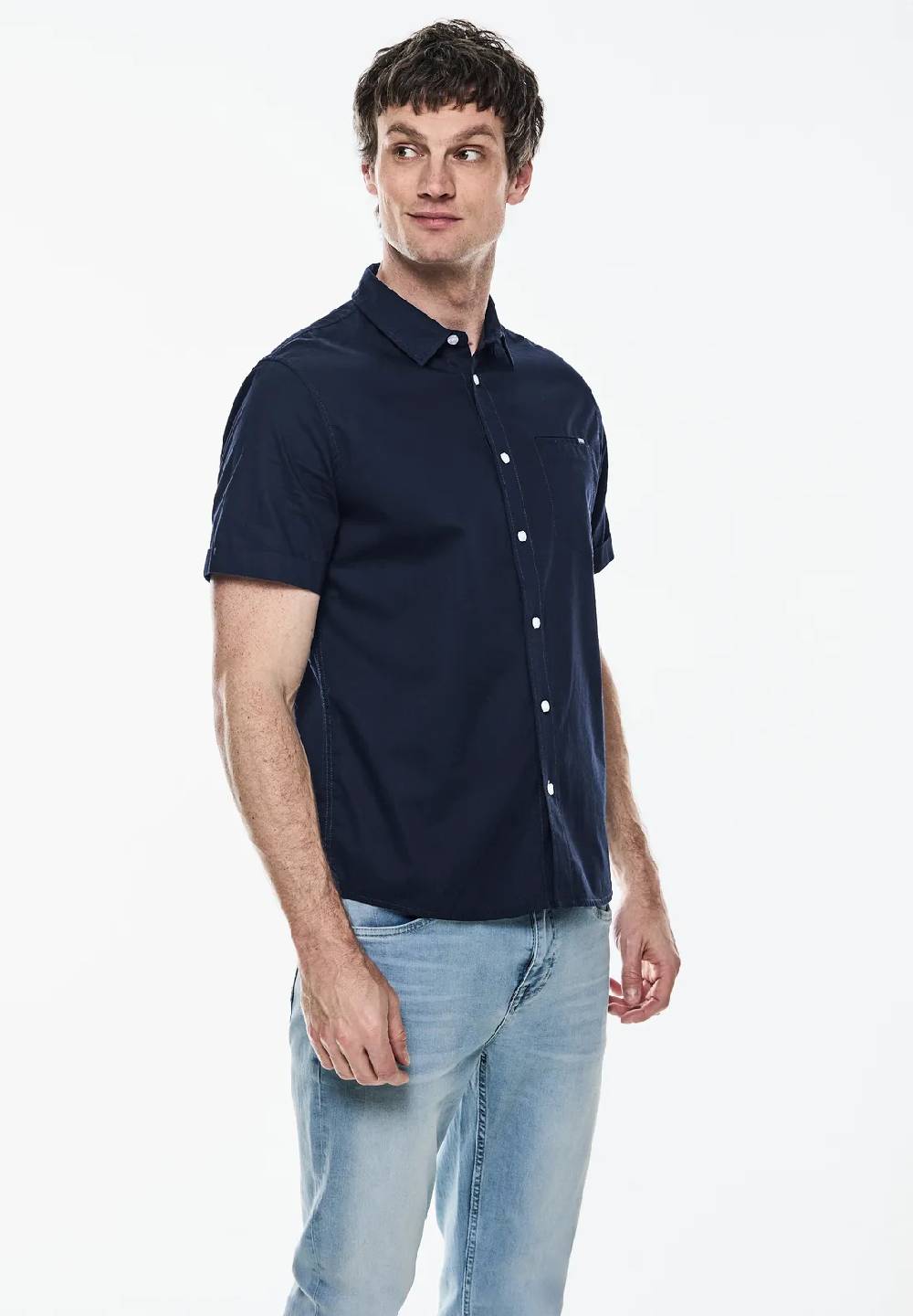 Street One Hemd mit Struktur-Streifen