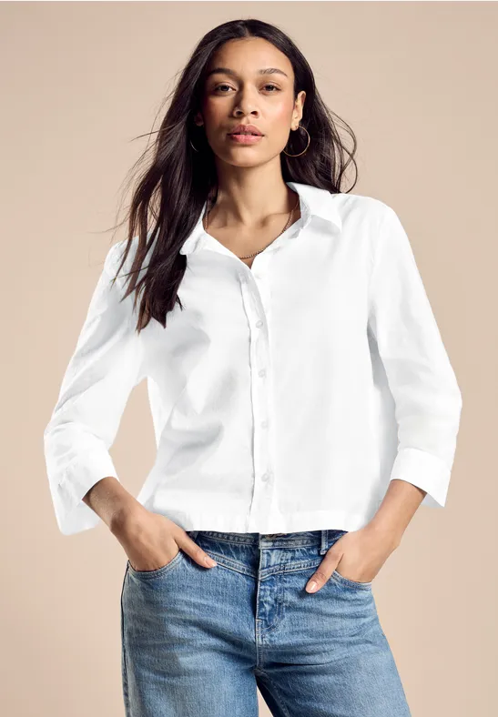 Street One Hemdbluse In Baumwolle