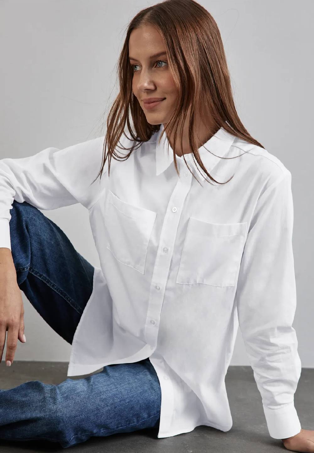 Street One Hemdbluse mit Brusttaschen