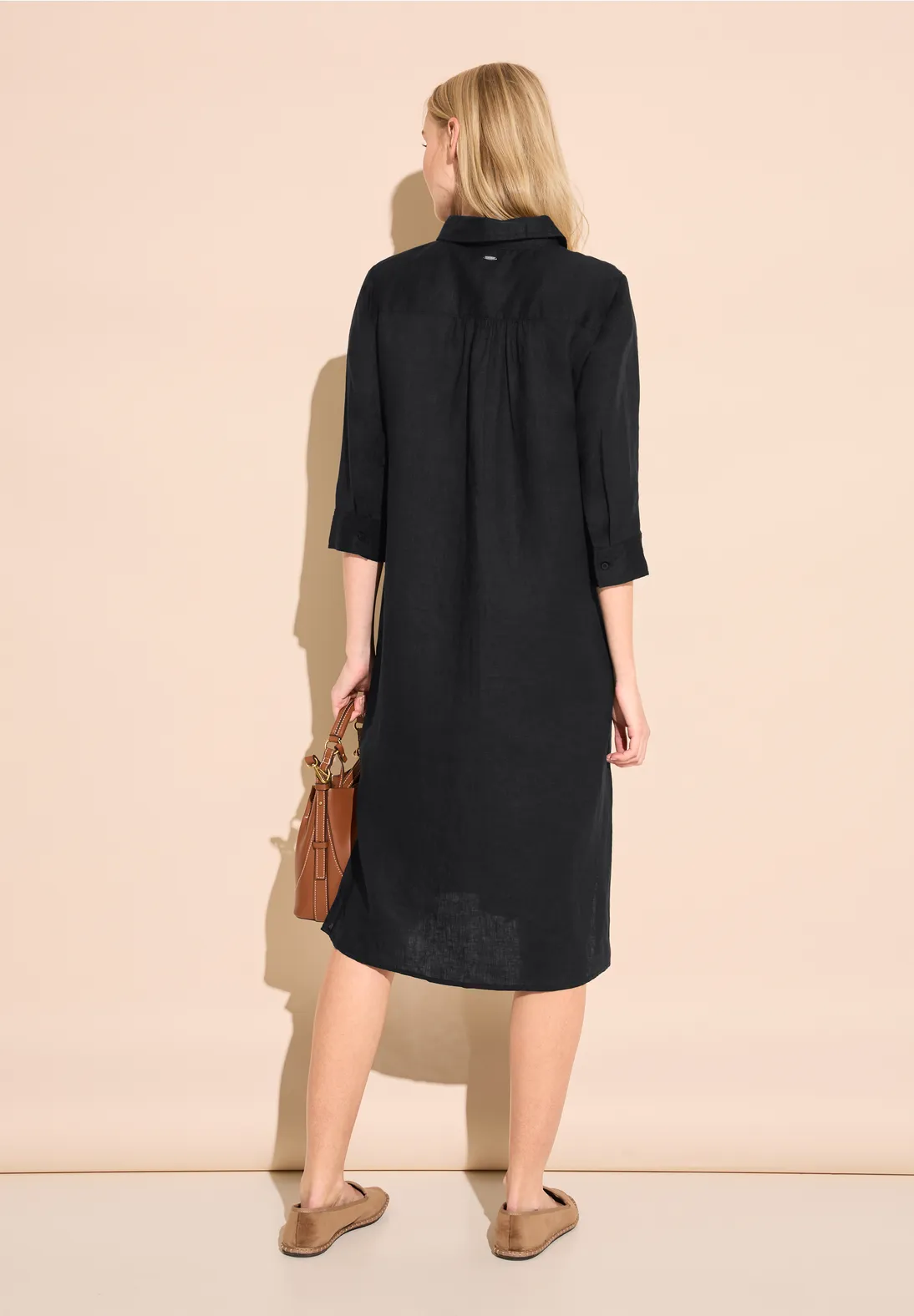 Street One Hemdblusen Leinen Kleid