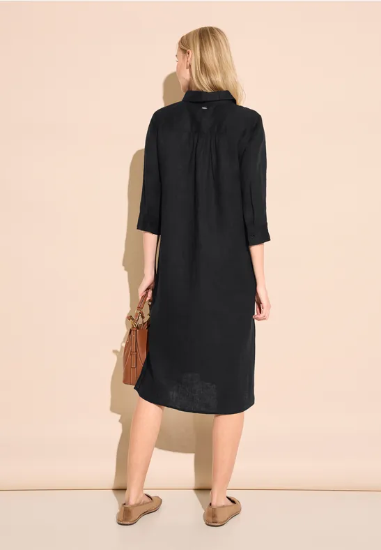 Street One Hemdblusen Leinen Kleid