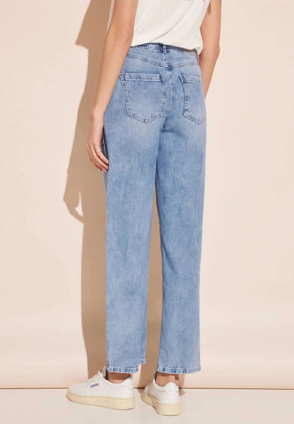 Street One High Waist Jeans - Style WIDE LEG