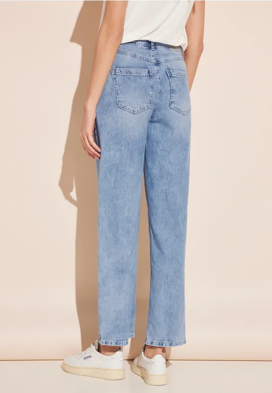 Street One High Waist Jeans - Style WIDE LEG