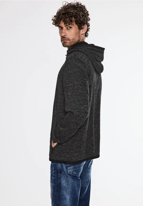 Street One Hoodie Jacke Mit Fleece