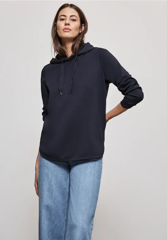 Street One Hoodie Mit Gerundetem Saum