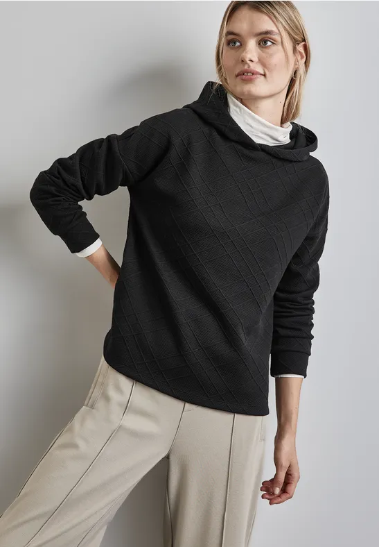 Street One Hoodie Mit Struktur