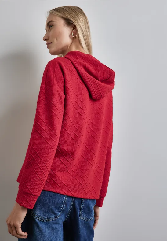 Street One Hoodie Mit Struktur