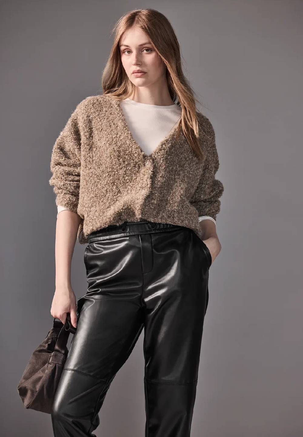 Street One Hose im Leder-Look