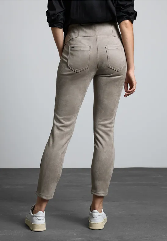 Street One Hose Im Verlours-Look - Style HOPE