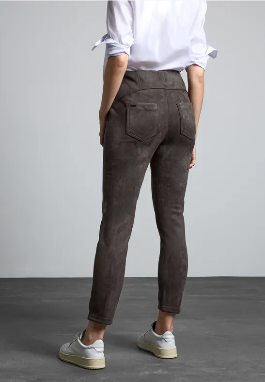 Street One Hose Im Verlours-Look - Style HOPE