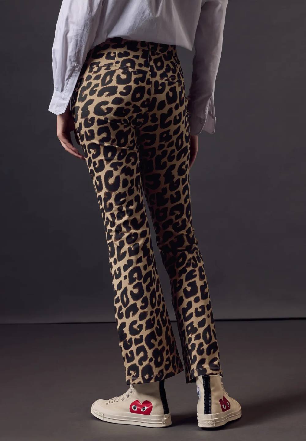 Street One Hose Mit Leo-Muster