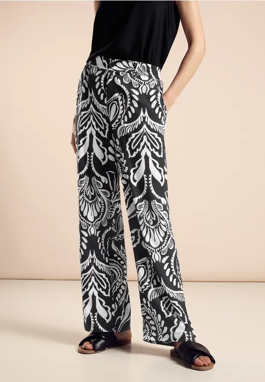 Street One Hose Mit Wide Legs