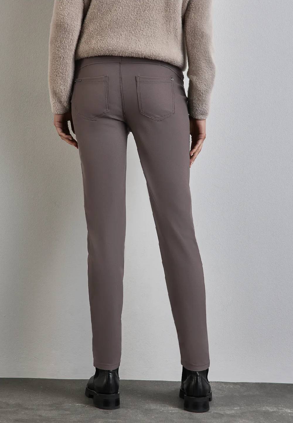 Street One Hose Mit Zipper Details