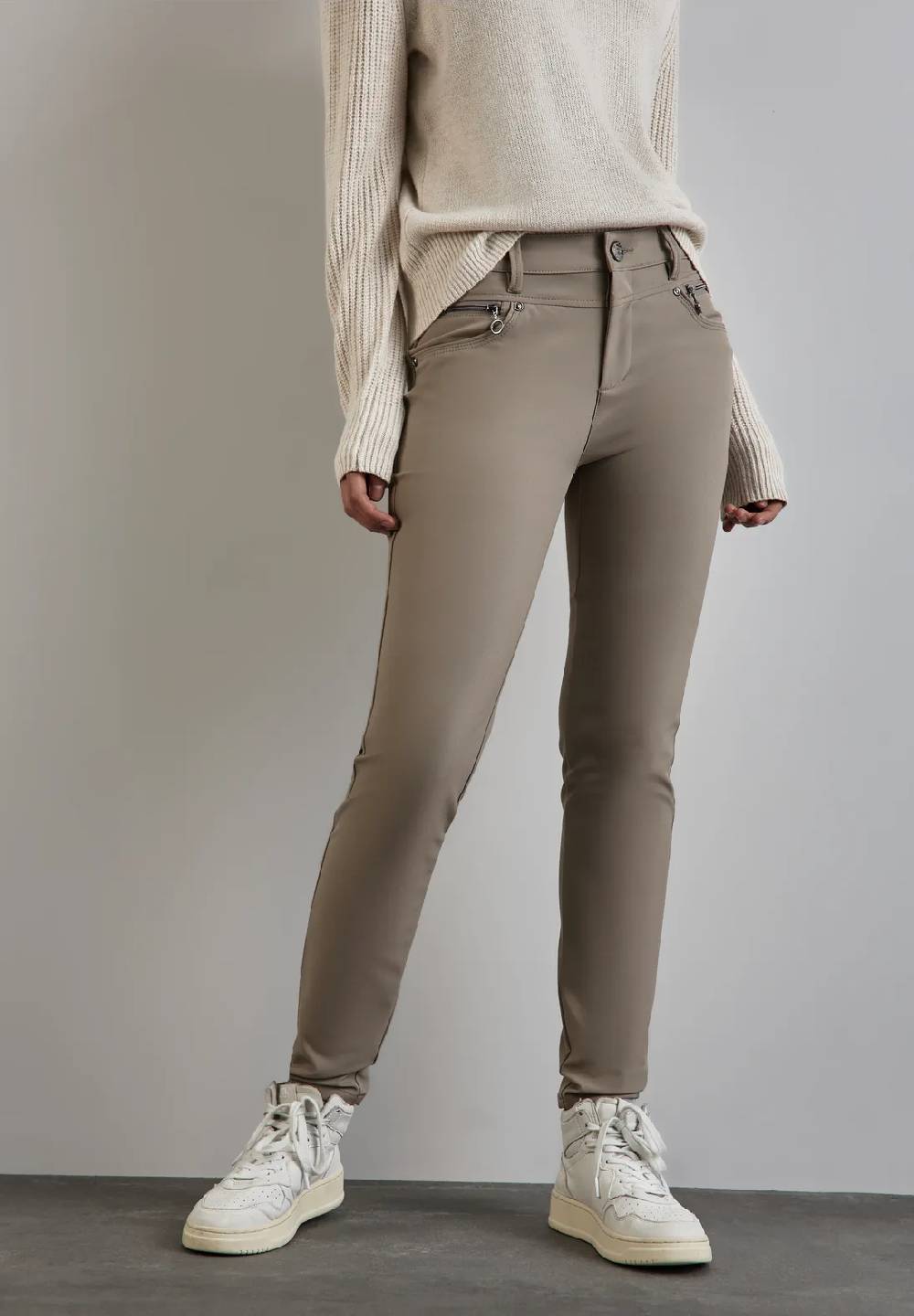 Street One Hose mit Zipper Details - Style YORK