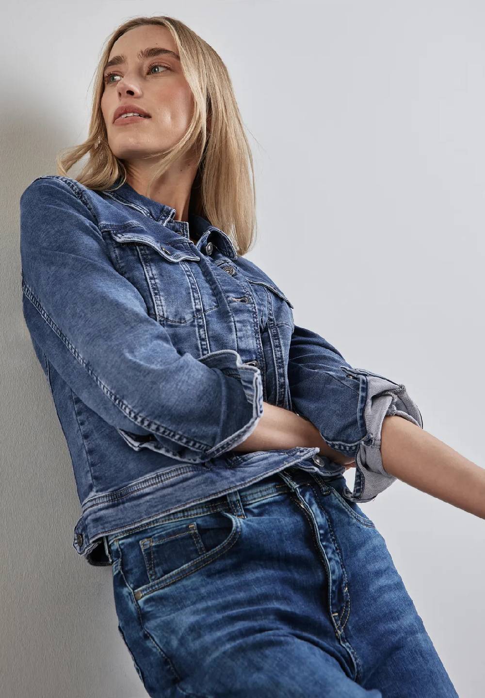 Street One Jacke im Jeans-Look