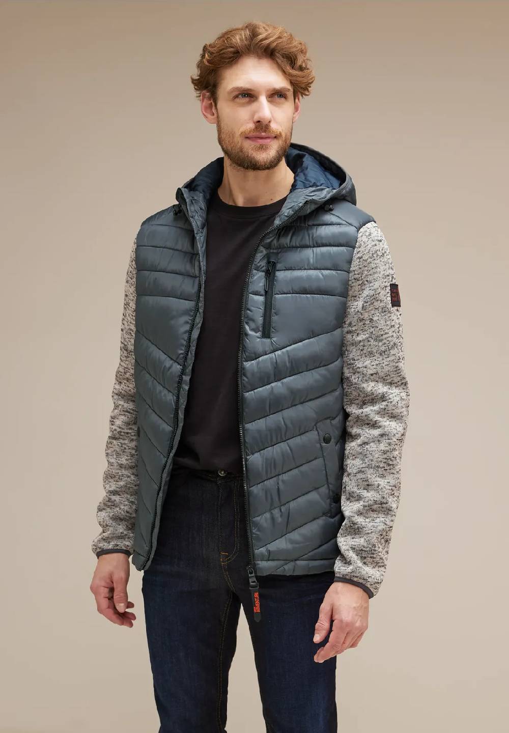 Street One Jacke im Materialmix