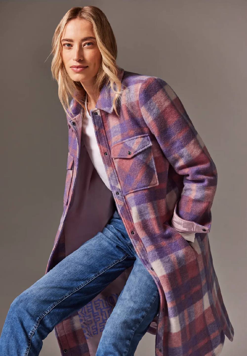 Street One Jacke im Overshirt-Look