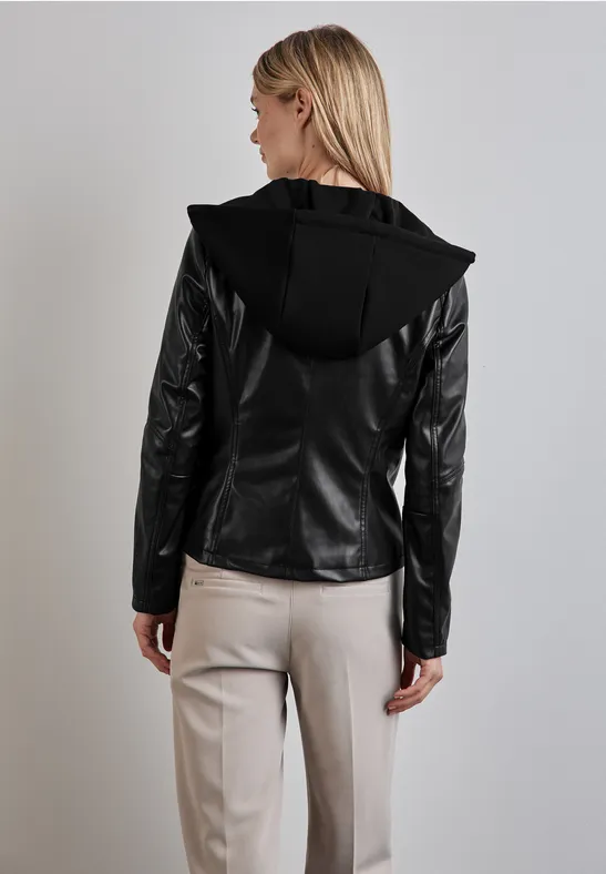 Street One Jacke In Leder-Optik