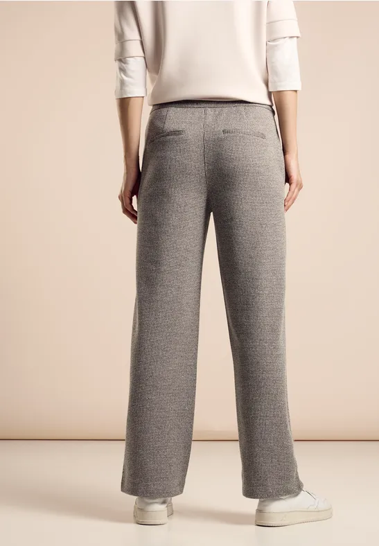 Street One Jaquard Hose Im Casual Fit