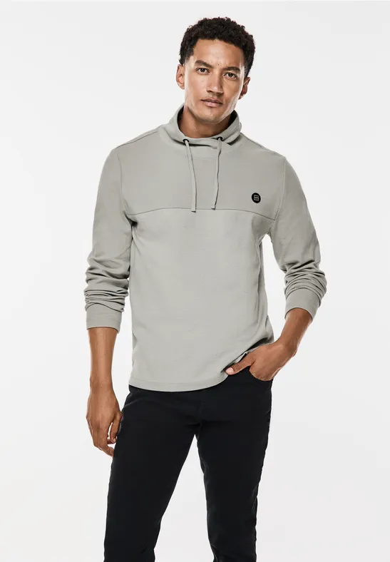 Street One Jaquard-Langarmshirt