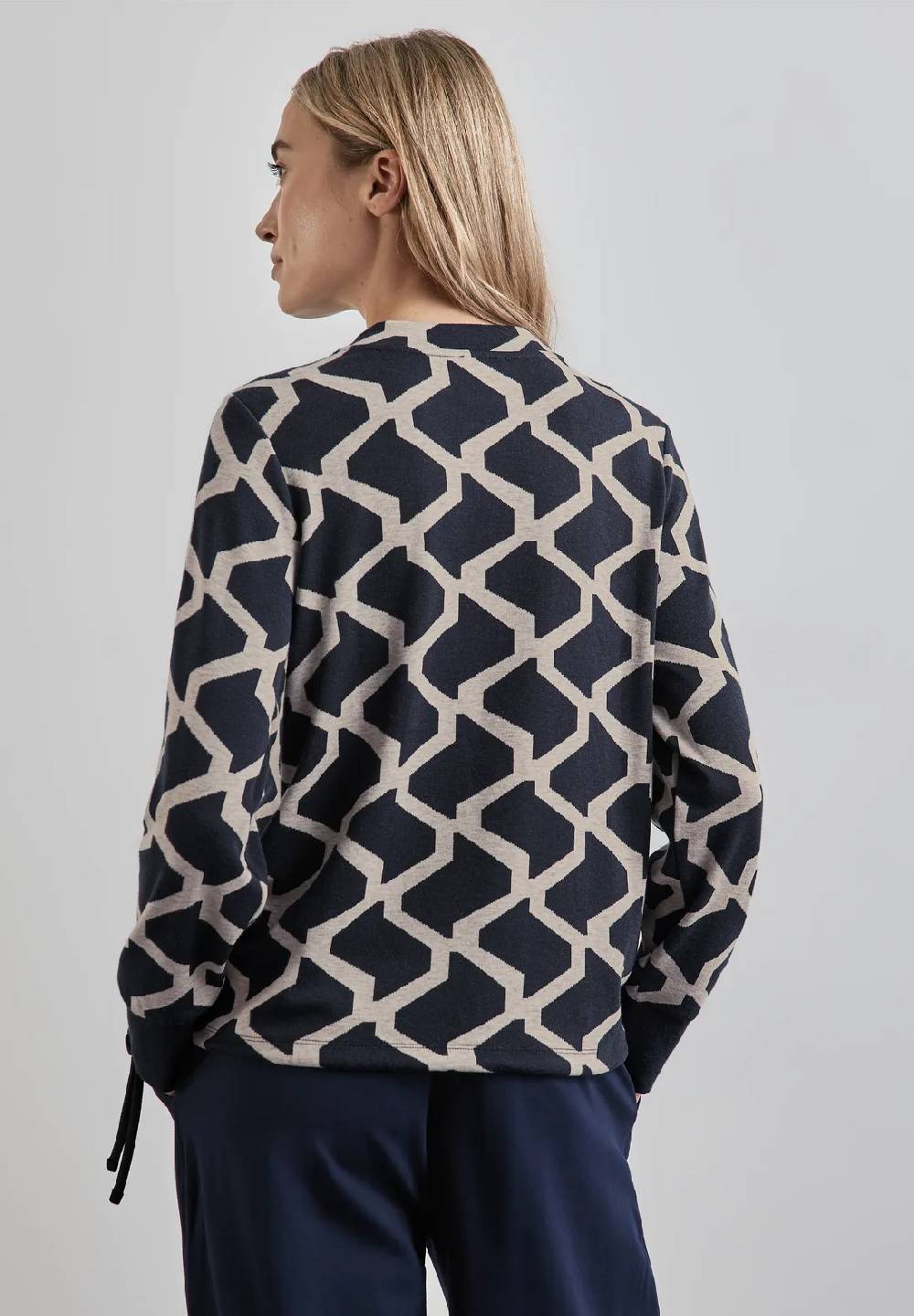 Street One Jaquard Langarmshirt