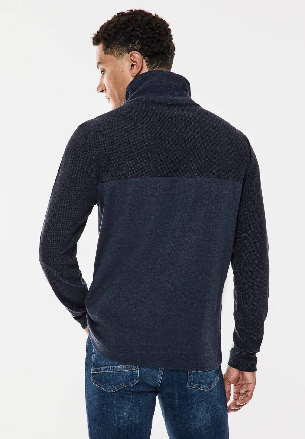 Street One Jaquard-Langarmshirt