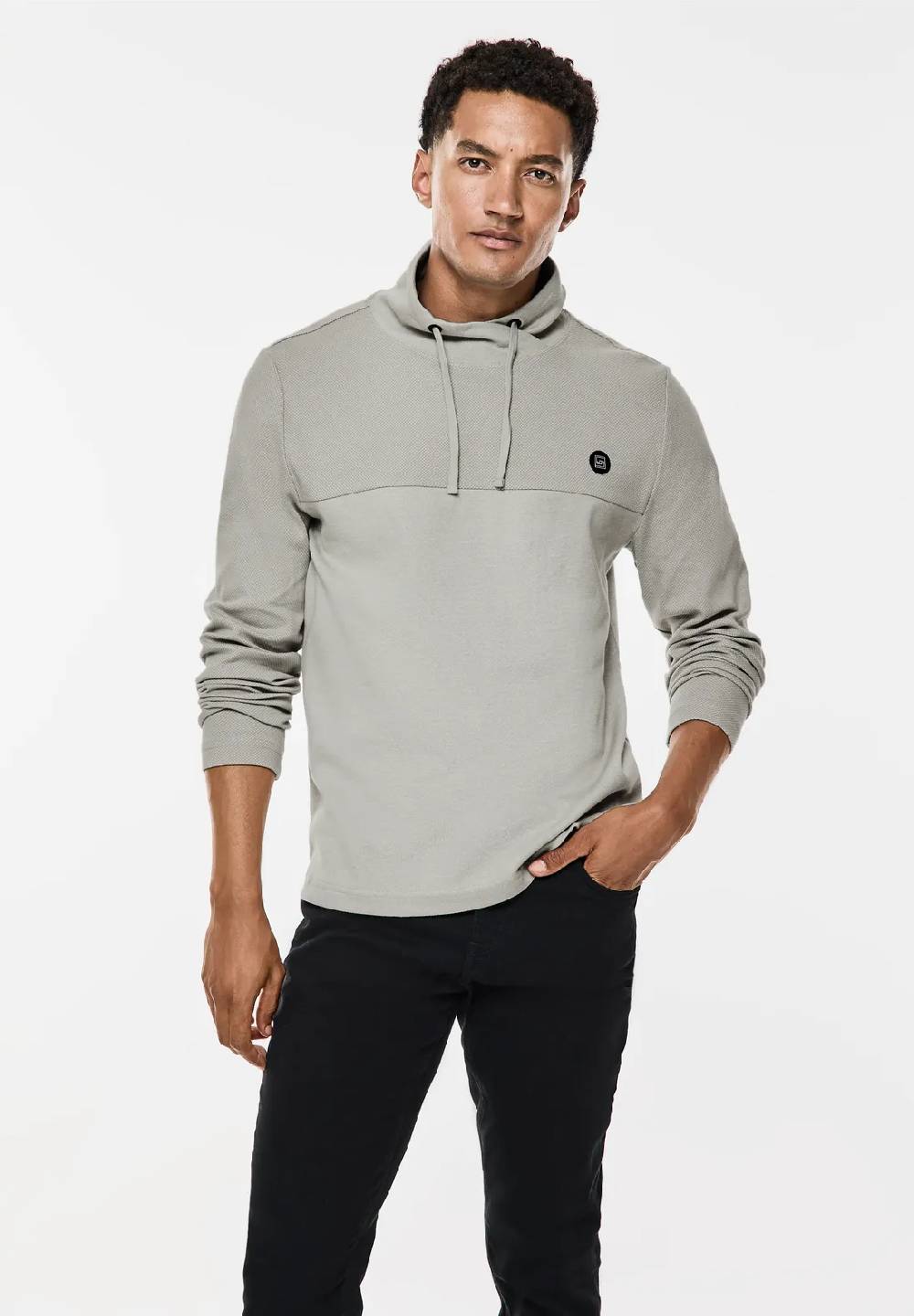 Street One Jaquard-Langarmshirt